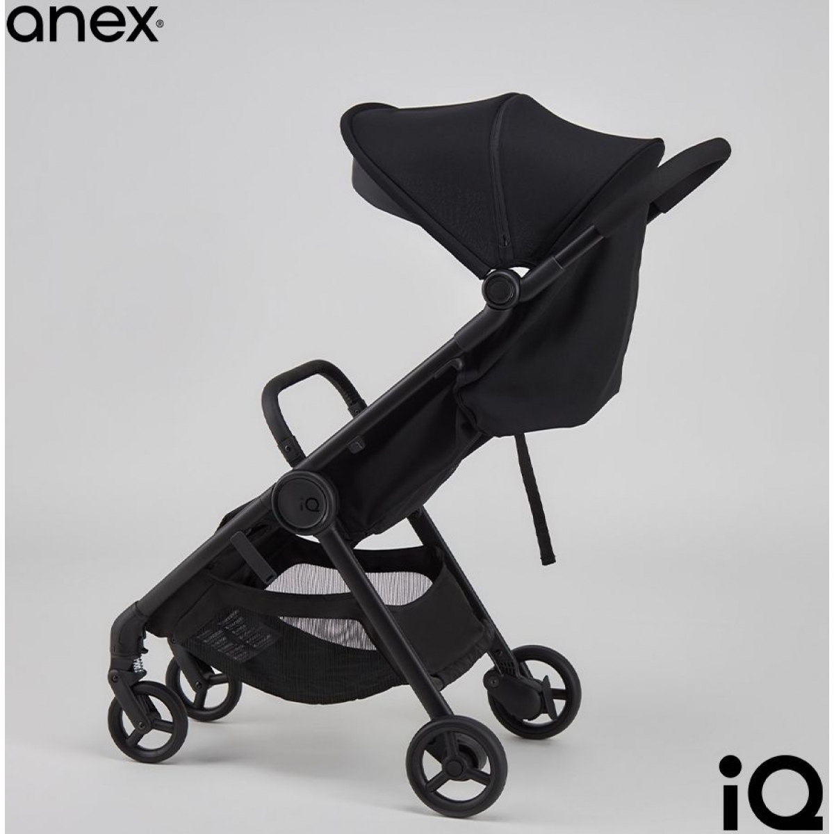 Anex IQ Basic 3階段變形嬰兒車 (黑色)